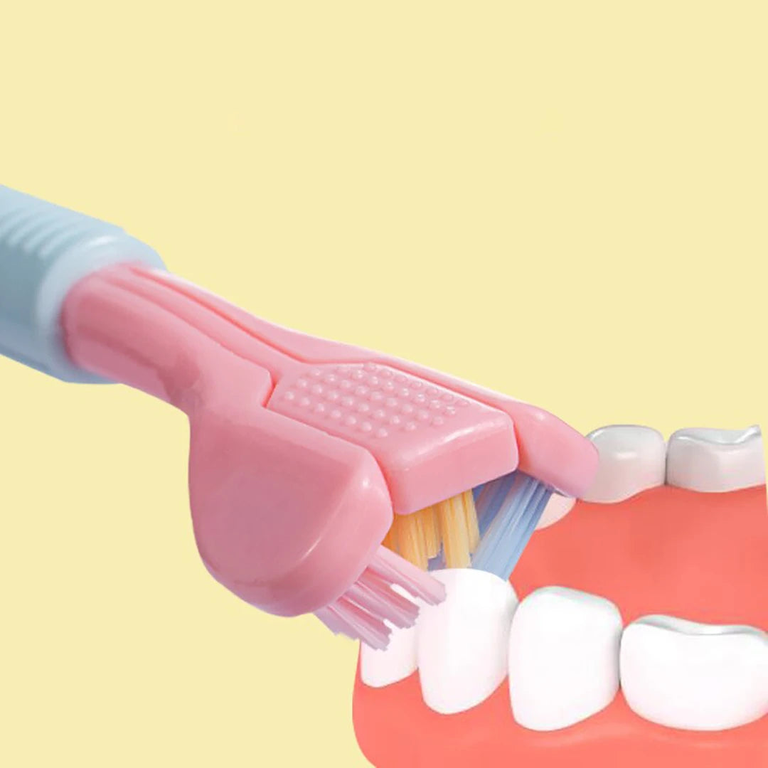 3 Sided Toothbrush