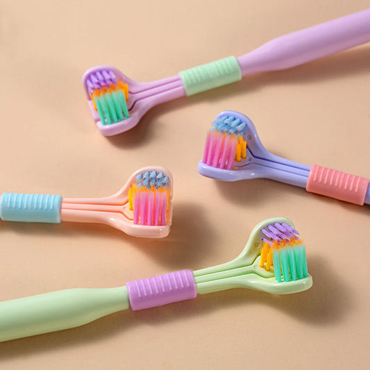 3 Sided Toothbrush