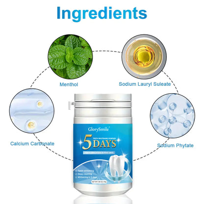 5 Day Teeth Whitening Powder