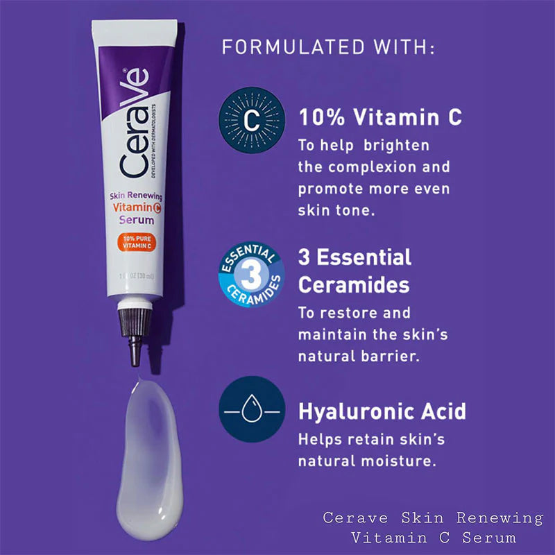 CeraVe Skin Renewing Vitamin C Serum 30ml