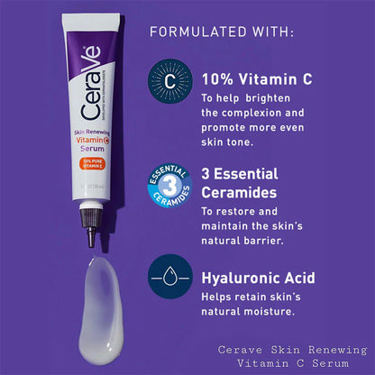 CeraVe Skin Renewing Vitamin C Serum 30ml