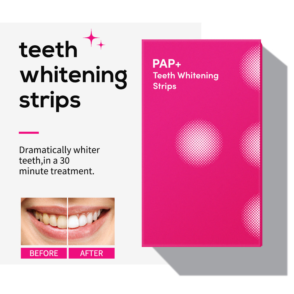 PAP+ Teeth Whitening Strips - GlorySmile