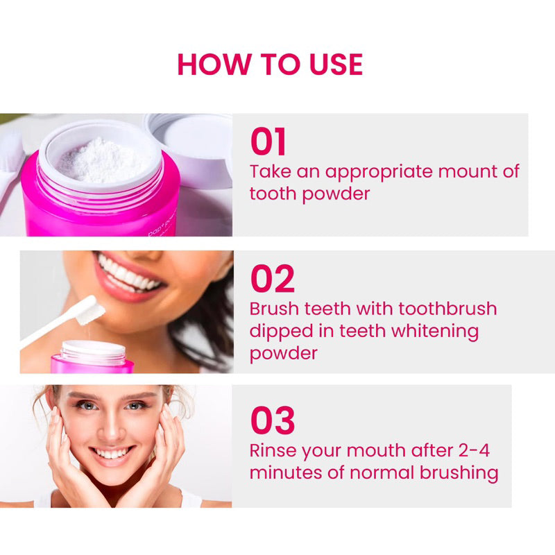 Pap Tooth Powder PAP+ Teeth Whitening Powder Dentist-Approved – GlorySmile