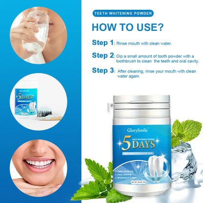 5 Day Teeth Whitening Powder