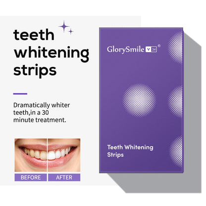 PAP+ Purple Teeth Whitening Strips
